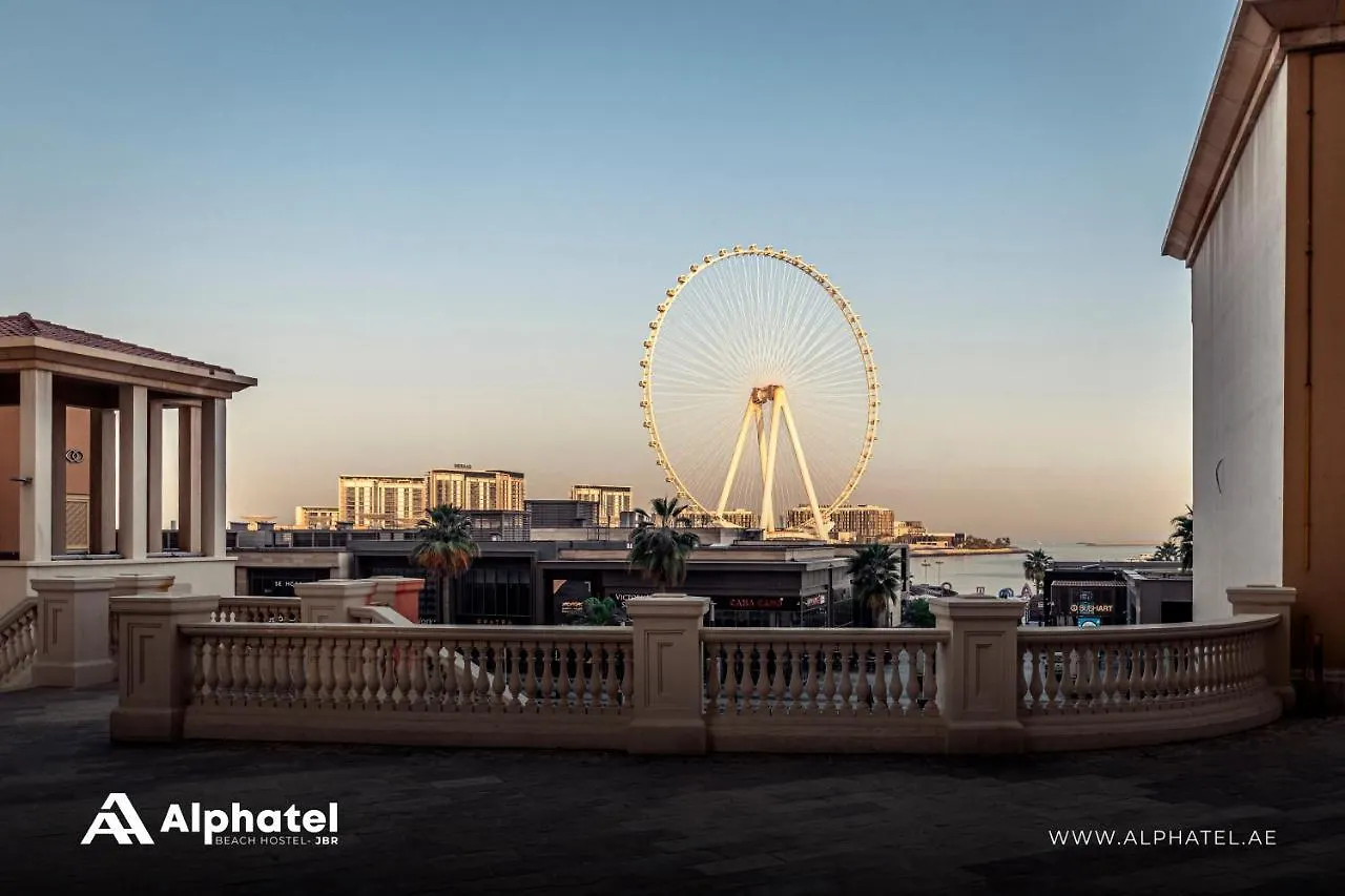 Alphatel Beach Hostel Jbr Dubai