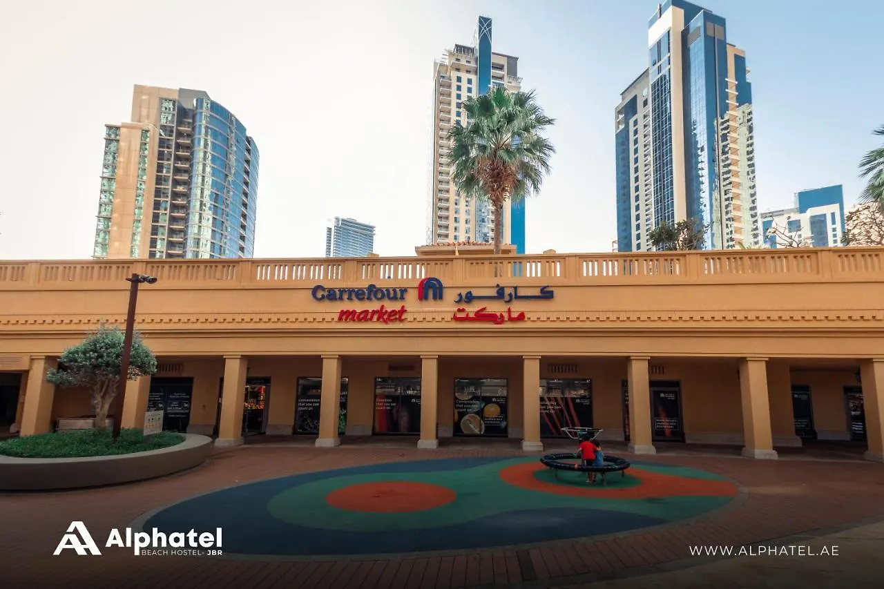 Alphatel Beach Hostel Jbr Dubai