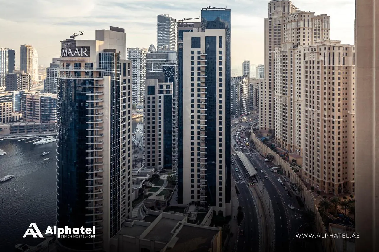Alphatel Beach Hostel Jbr Dubai