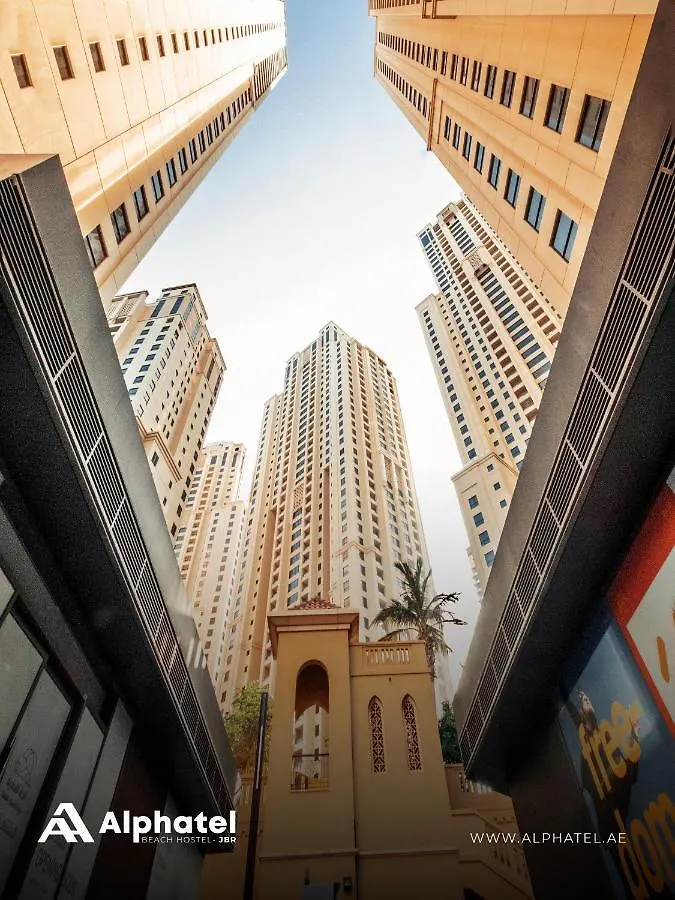 Alphatel Beach Hostel Jbr Dubai